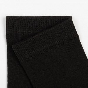 Носки женские с213, цвет черный, р-р 21-25