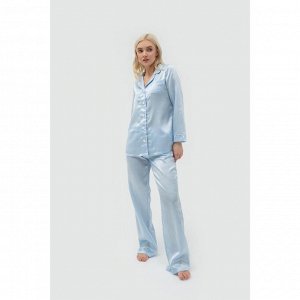 Пижама женская (рубашка и брюки) KAFTAN Girl, голубой