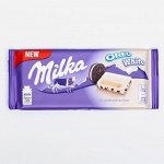 Шоколадная плитка Milka Oreo White 100г