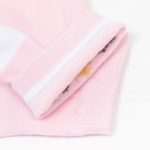 Носки детские, цвет розовый, размер 11-12
