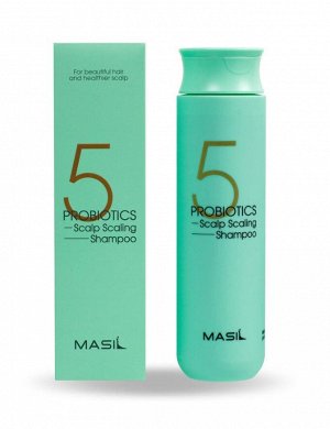 Masil. Шампунь отшелушивающий с пробиотиками для укрепления и эластичности волос 5 PROBIOTICS 150 мл