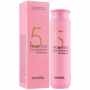 Masil Шампунь для сияния волос с пробиотиками 5 Probiotics Color Radiance Shampoo, 300 мл