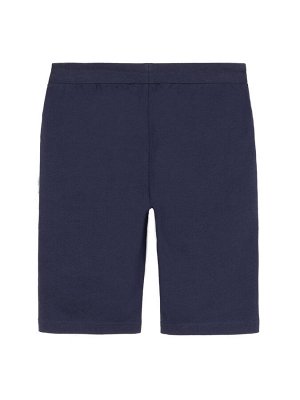 Шорты Классические темно-синие трикотажные шорты для мальчика подходят для ежедневной носки как в школу и детский сад, так и для летних прогулок. Шорты для мальчика выполнены из мягкого, дышащего прия