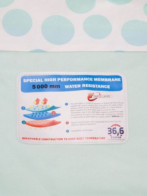 Куртка 25.02
Яркая сноубордическая куртка для девочки с кружочками разного цвета отлично подходит для холодов и занятий зимними видами спорта. Непромокаемая зимняя куртка для девочки со специальным вл