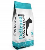 Деликана/Delicana корм для кошек Кролик 1,5кг*6