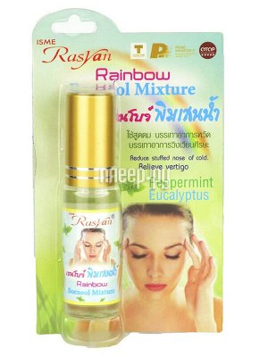 Rasyan Смесь масел с борнеолом в роликовом дозаторе 5 мл / Rasyan Rainbow Borneol Mixture 5 ml