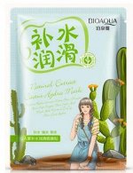 Тканевая маска салфетка для лица с кактусом, 30 г
