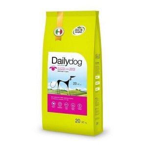 Сухой корм Dailydog Adult Small Breed Lamb and Rice для взрослых собак мелких пород Ягненком и рис. 3 кг. Супер Премиум. Италия
