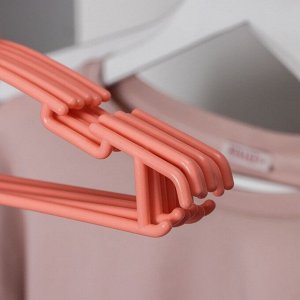 Вешалка-плечики для одежды детская Доляна «Классика», размер 30-34, цвет МИКС