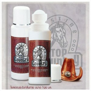 Тайский мужской дезодорант Mistine Top Country Perfumed Roll-on Deodorant Antiperspirant Роликовый дезодорант-антиперспирант для мужчин "Top Country"