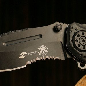 СИМА-ЛЕНД Складной нож Stinger, 85 мм, рукоять: сталь, коробка картон
