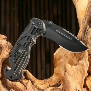Складной нож Stinger, 85 мм, рукоять: сталь, коробка картон