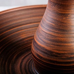 Курник "Домашние традиции", гладкий, красная глина, 31х31х18 см