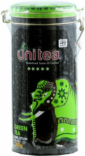 UNITEA. Green tea 300 гр. жест.банка