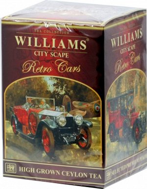 WILLIAMS. Retro Cars. City Scape 150 гр. карт.пачка