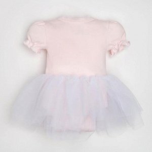 Боди с юбкой Крошка Я "Princess", цвет розовый.