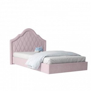 Кровать мягкая «Розалия №1200М», 2000 ? 1200 мм, цвет розовый