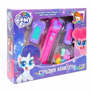 Набор мелки для волос с аксессуарами 2 в 1 "Студия красоты" My little pony