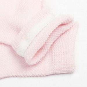 Носки детские, цвет розовый, размер 10