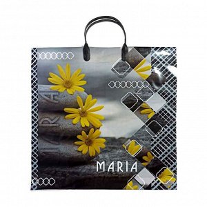 Пакет с пластмассовыми ручками "Maria"