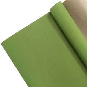 Бумага крафт в рулоне зеленая размер 60см*9м