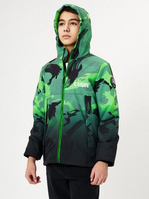 MTFORCE Куртка демисезонная для мальчика зеленого цвета 168Z