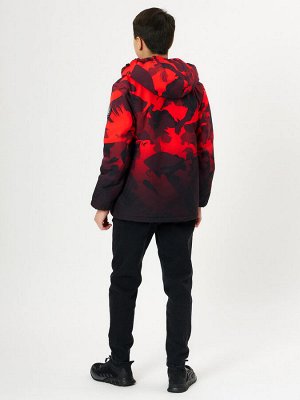 Куртка демисезонная для мальчика красного цвета 168Kr