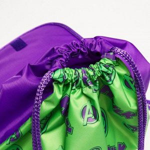 Рюкзак-мешок детский СР-01 29*21.5*13.5 Мстители «Халк»,
