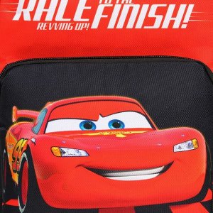 Рюкзак с карманом "RACE to the FINISH!" Тачки