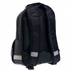 Рюкзак школьный, эргономичная спинка «Енотик», 37 х 26 х 13 см