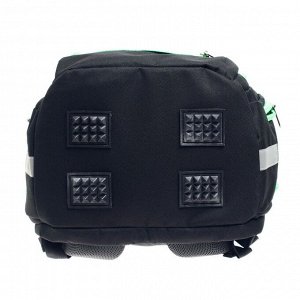 Рюкзак молодёжный , эргономичная спинка, "Городской", 44, 42 х 28 х 16 см, чёрный