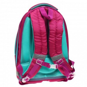 Рюкзак каркасный , "Пони", 39 х 28 х 18 см, + мешок "Бабочки"