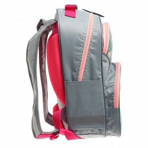 Рюкзак школьный, эргономичная спинка «Ёжик», 37 х 26 х 13 см