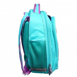 Рюкзак школьный, эргономичная спинка «Совёнок», 37 х 27 х 16 см
