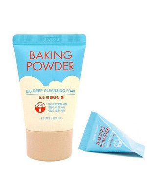 Пенка с содой для удаления ББ-крема  Baking powder B.B. deep cleansing foam