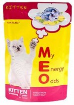 My Energy Odds влажный корм для котят тунец в желе 80гр