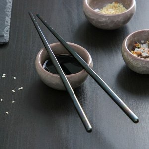 Палочки для суши Bacchette, 21 см, цвет чёрный