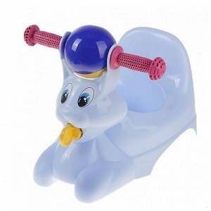 Горшок-игрушка  детский Зайчик Lapsi (голуб) 221500414-02 РОССИЯ