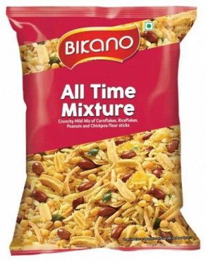 Закуска хрустящая смесь с кукурузными и рисовыми хлопьями Ол Тайм Миксче (All Time Mixture) Bikano | Бикано 200г
