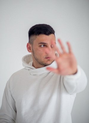 265П Костюм мужской, молочный петля