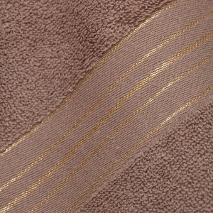 Полотенце махровое LoveLife Iconic, цвет коричневый, 34*74±3см