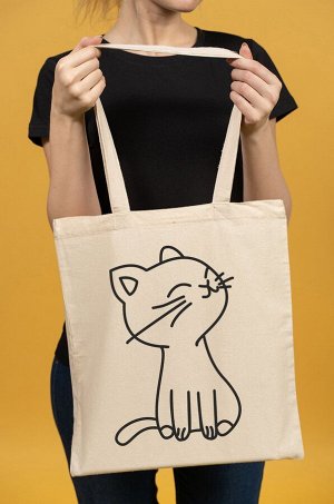 Happy Fox Эко-сумка шоппер Home