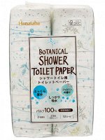 Бумага туалетная Marutomi &quot;Botanical Shower&quot; 2-х слойная, 23м х 0,107м, 12 рул/уп, 1/8