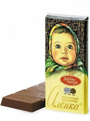 Шоколад Аленка молочный, 60 г