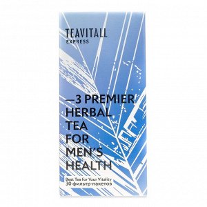 Чайный напиток для мужского здоровья TeaVitall Express Premier 3, 30 фильтр-пакетов