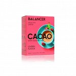 Какао Balancer Cacao на кокосовом молоке со вкусом «Вишня», 5 шт