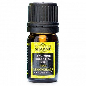 Натуральное эфирное масло Sharme Essential «Лемонграсс», 5 мл.