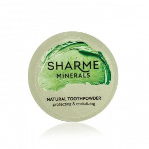 Фитоминеральный зубной порошок Sharme Minerals защита и восстановление, 46 г