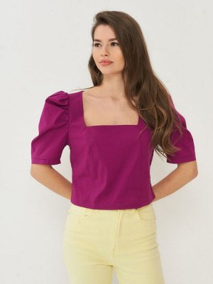 Блузка женская 7221-30031   БХ22 тёмная фуксия