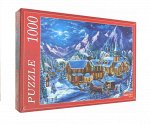 Рыжий кот. Пазлы 1000 эл. арт.7356 &quot;Снежные горы&quot;